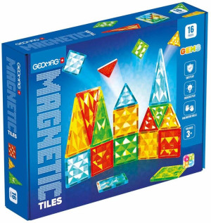 Geomag Magnetic Tiles Gems 16pcs. (PF.224.100.00)