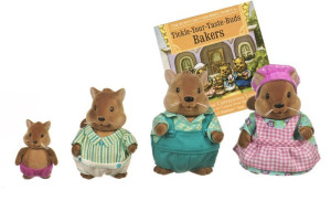 Li'l Woodzeez Squirrel Family (6008Z)