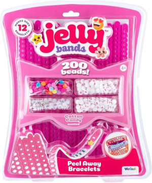 WT Jelly Bands Scented Σετ Χάντρες Κοσμημάτων-7 Σχέδια (WCBUND155-64/65/66)
