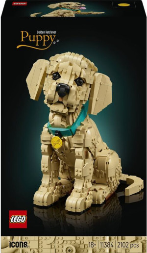 LEGO® Icons Golden Retriever Puppy (11384)