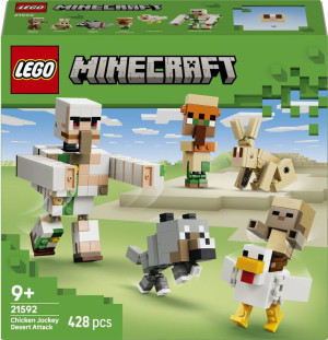 LEGO® Minecraft Chicken Jockey Desert Attack (21592)
