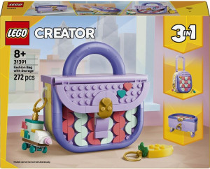 LEGO® Creator 3in1 Art Fashion Bag With Storage (31391)