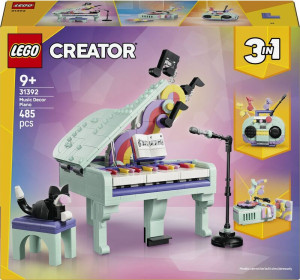 LEGO® Creator 3in1 Music Decor Piano With Cat (31392)