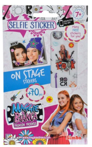 Simba Maggie & Bianca Selfie Sticker-3 Σχέδια (109270016)