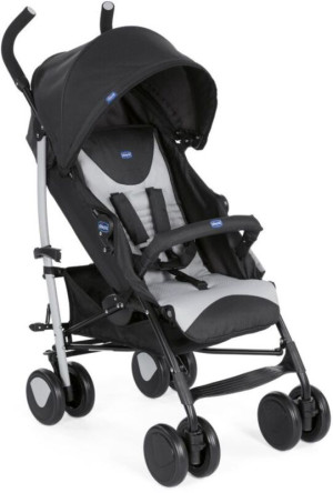 Chicco Καρότσι Echo Complete Με Μπάρα Προστασίας-Stone (79431-85)