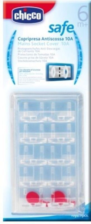 Chicco Κάλυμμα Πρίζας 10Τμχ (64082)