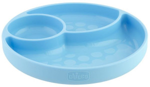 Chicco Πιάτο Με Χωρίσματα Σιέλ 12Μ+ (F05-10216-20)