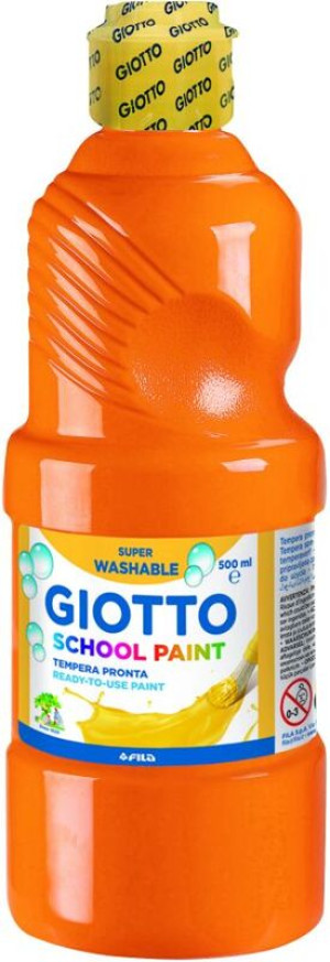 Giotto Τέμπερα Πορτοκαλί 500ml (535305)