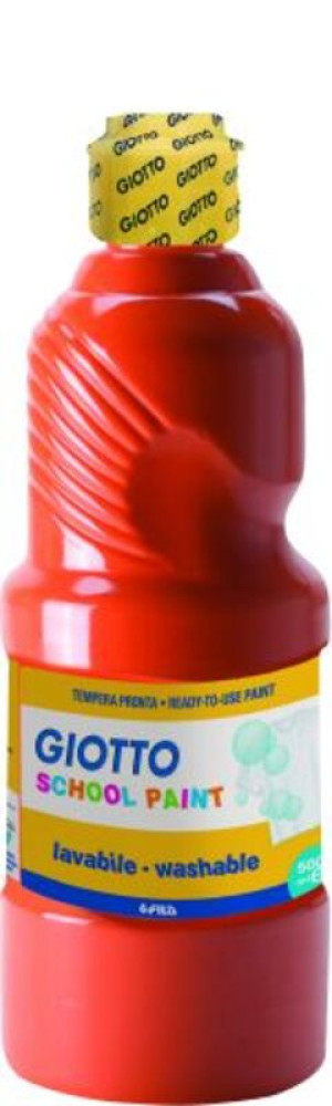 Giotto Τέμπερα Κόκκινο 500ml (535308)