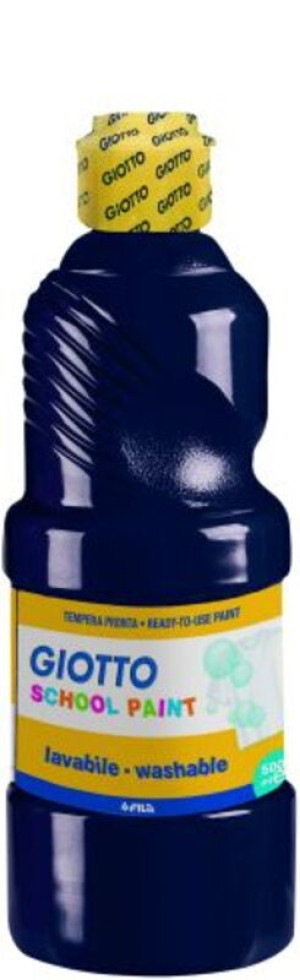 Giotto Τέμπερα Μαύρο 500ml (535324)
