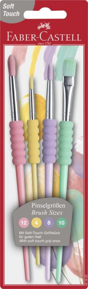 Faber Castell Πινέλο Νο.4-8-10-12 (12310100)