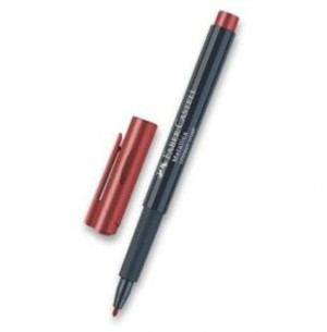 Faber Castel Μαρκαδόρος Metallics Κόκκινο (12310352)