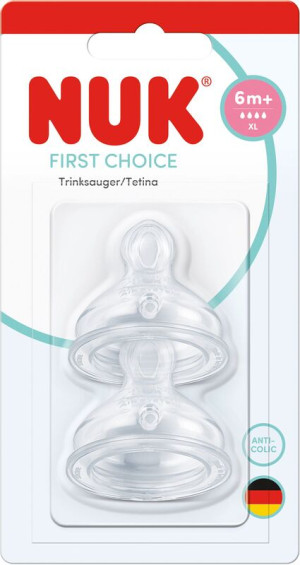 Nuk Θηλή Plus Σ.MXL 2Τμχ (10124054)