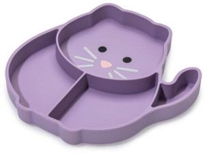 Melii Πιάτο Σιλικόνης Με Βεντούζα Cat (MEL17600)