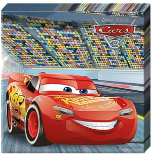 Χαρτοπετσέτες 33Χ33 Cars 3 20Τμχ (87799)
