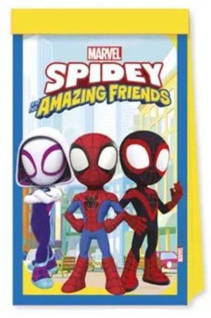 Τσάντες Δώρων Spidey Χάρτινες 4Τμχ (94882)