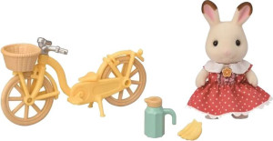 Sylvanian Families Chocolate Rabbit Girl's Cycling Ride (5777)