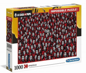Clementoni Παζλ 1000 Impossible La Casa De Papel (1260-39527)