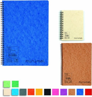 A&G Τετράδιο Minimal Σπιράλ 17x25 4 Θεμάτων 160 Φύλλων-1Τμχ (14609)