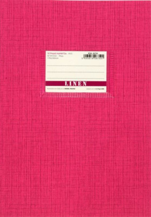 A&G Τετράδιο Φούξια Linen 17x25 50 Φύλλων 70gr-1Τμχ (26750)