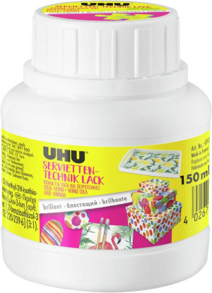 UHU Κόλλα Varnish 150ml (7002600)