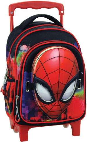 Spiderman Global 26 Σακίδιο Νηπιαγωγείου Trolley (337-13072)