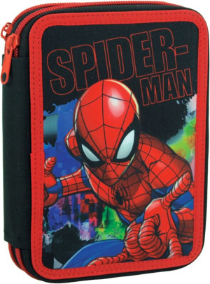 Spiderman Global 26 Κασετίνα Διπλή (337-13100)