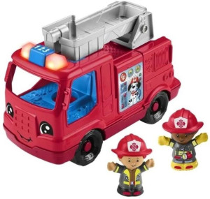 Fisher Price Little People-Πυροσβεστικό Μιλάει Αγγλικά (HYR88)