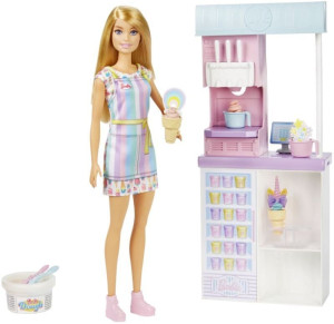 Barbie Εργαστήριο Παγωτού (HCN46)