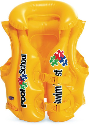 Intex Φουσκωτό Γιλέκο Κολύμβησης Deluxe Swim Vest (58660EU)