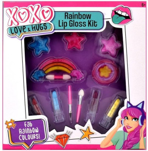 Sambro XOXO Love And Hugs Lip Gloss Rainbow Set (XOXO3-2157)