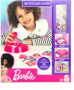 Sambro Barbie 3D Sticker Creator With Doll (BRB-4930-FO)