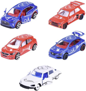 Majorette D/C Giftpack French Touch Σετ 5 Οχήματα 7.5cm (212055012)