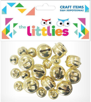 The Littlies Κουδουνάκια Μεταλλικά-18Τμχ (0646611)