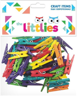 The Littlies Μανταλάκια Χρωματιστά (000646788)