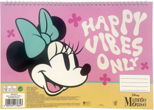 Minnie Μπλοκ Ζωγραφικής Α4 30 Φύλλων (340-32413)