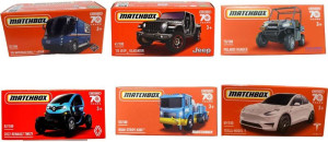 Matchbox Αυτοκινητάκια-Κουτί-6 Σχέδια-1Τμχ (DNK70)