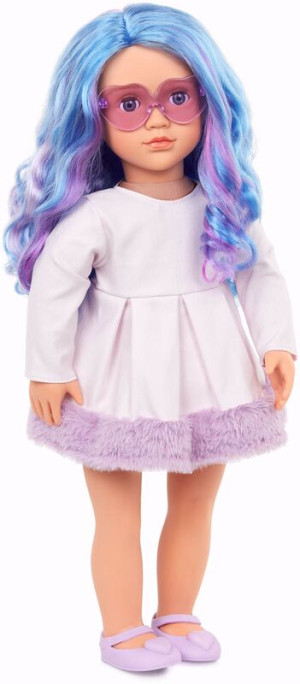 Our Generation Κούκλα Veronica w/Multi Colored Hair (BD31427Z)