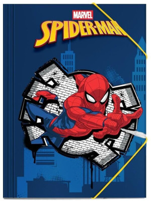 Spiderman Φάκελος Λάστιχο Χάρτινος 25x35-2 Σχέδια-1Τμχ (000508771)