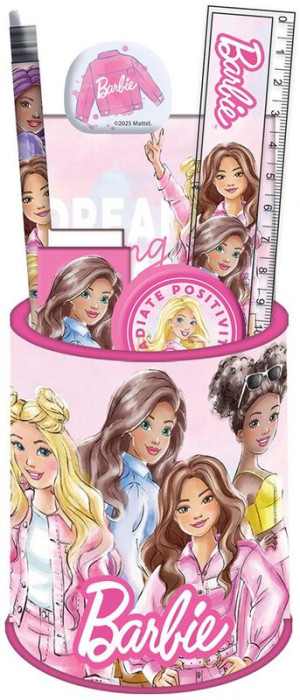 Barbie Σετ Σχολικό+Μολυβοθήκη (349-89884)