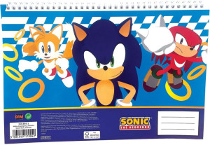 Sonic Μπλοκ Ζωγραφικής Α4-30P. (334-89413)