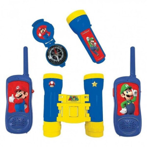 Super Mario Σετ Walkie Talkies Κιάλια & Πυξίδα (25.RPTW12NI)