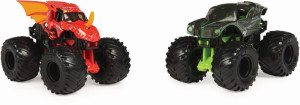 Monster Jam Mini Όχημα 1:64 2Τμχ-6 Σχέδια (6064128)
