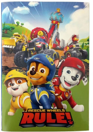 Paw Patrol Τετράδιο 17x25-40 Φύλλα (334-00400)