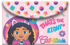 Gabbys Dollhouse Φάκελος Κουμπί Α4 (000574129)