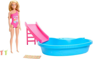Barbie Εξωτική Πισίνα Με Κούκλα (HRJ74)