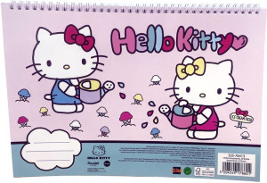 Hello Kitty Μπλοκ Ζωγραφικής Α4 30 Φύλλων-1Τμχ (335-76413)
