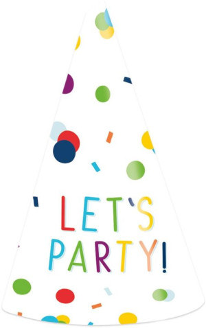 Καπέλα Confetti Birthday 8Τμχ (M9906356)