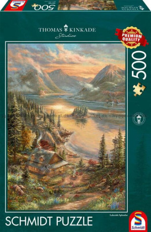 Παζλ Kinkade 500-Lakeside Splendor (59710)