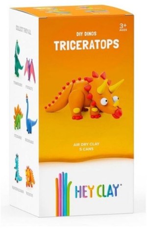 Hey Clay Claymates Triceraptors (440056)